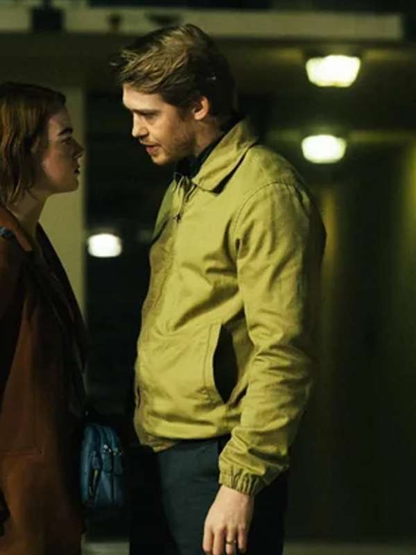Joe Alwyn Kinds of Kindness 2024 Beige Cotton Jacket