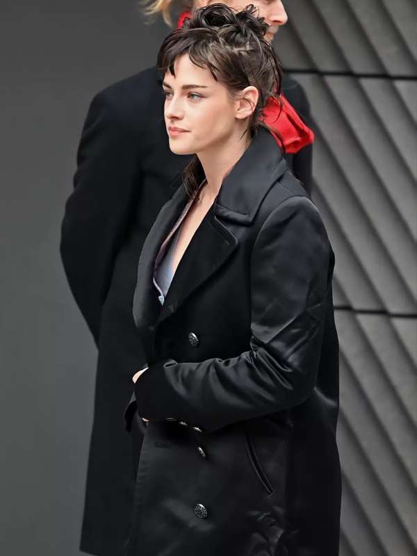Love Lies Bleeding 2024 Kristen Stewart Black Coat