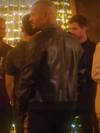 Kevin Land of Women Black Bomber Jacket