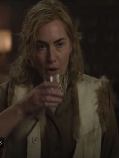 Kate Winslet Lee 2024 White Cotton Vest