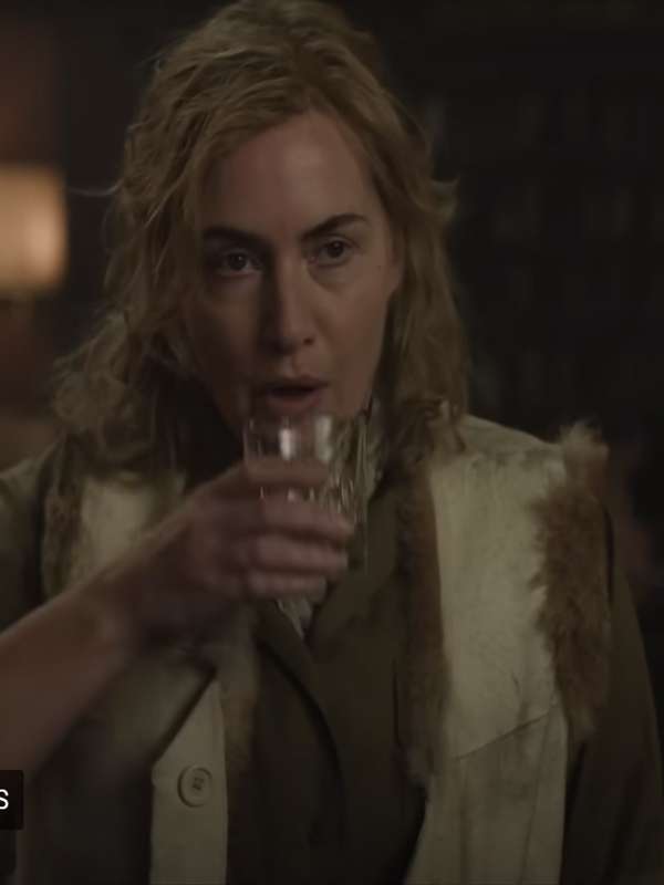 Kate Winslet Lee 2024 White Cotton Vest