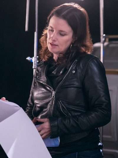 Liz W. Garcia Space Cadet 2024 Black Leather Jacket