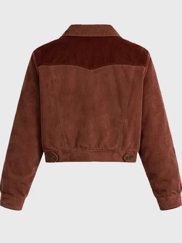 Nancy Wheeler Stranger Things S05 Brown Corduroy Jacket