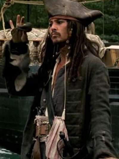 Pirates of the Caribbean Captain Jack Sparrow Coat