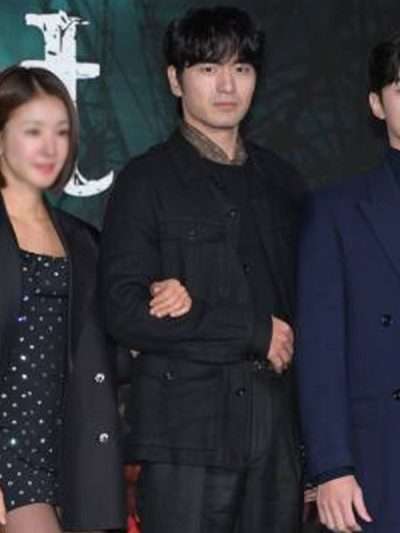 Pyeon Sang-wook Sweet Home Black Cotton Jacket