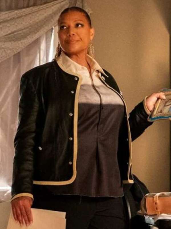 The Equalizer S04 Queen Latifah Black Leather Jacket