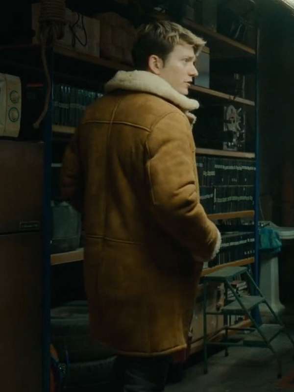 Romeo Deluca Anthracite Brown Leather Coat