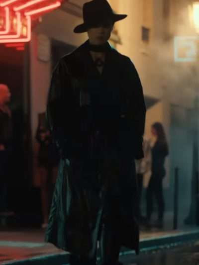 Nathalie Emmanuel The Killer 2024 Black Coat