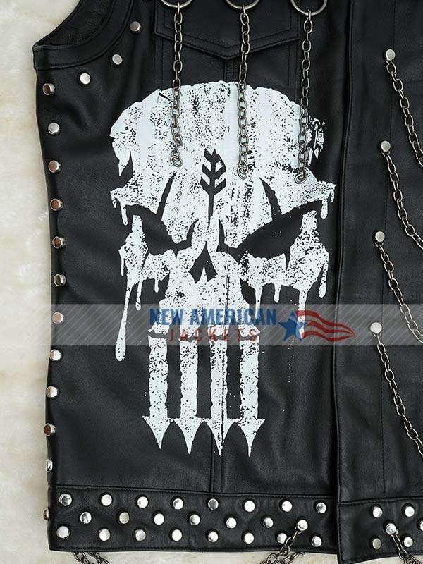 WWE Money In The Bank 2024 Damian Priest Studded Black Vest