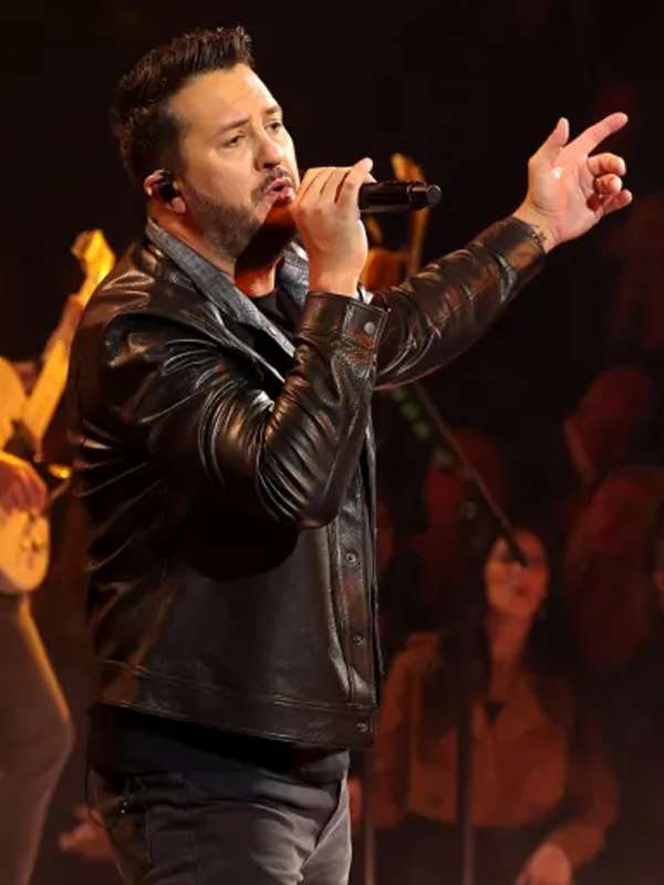 Luke Bryan American Idol 2024 Black Jacket