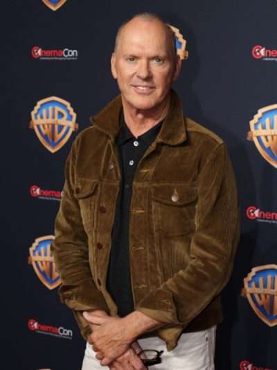 Michael Keaton Beetlejuice Beetlejuice 2024 Brown Jacket