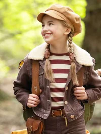 Nell Fisher Bookworm 2024 Brown Jacket