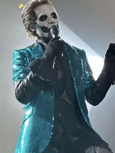 Tobias Forge Cardinal Copia Blue Jacket