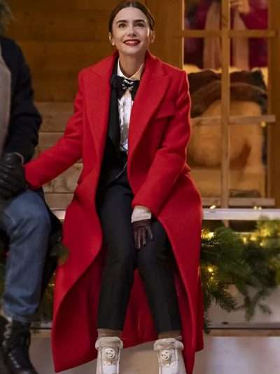 Emily Cooper Emily in Paris S04 Red Coat