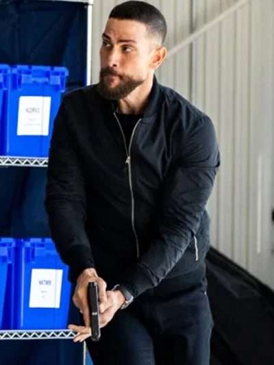 Omar Adom Zidan FBI S05 Black Jacket