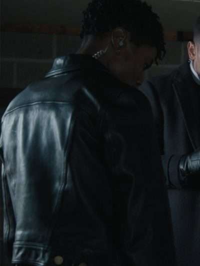 Kather­ine Re­nee Kane FBI 2024 Black Leather Jacket