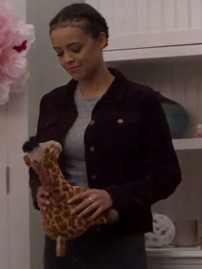 Aubrey Cleland Fatal Affair Suede Leather Jacket