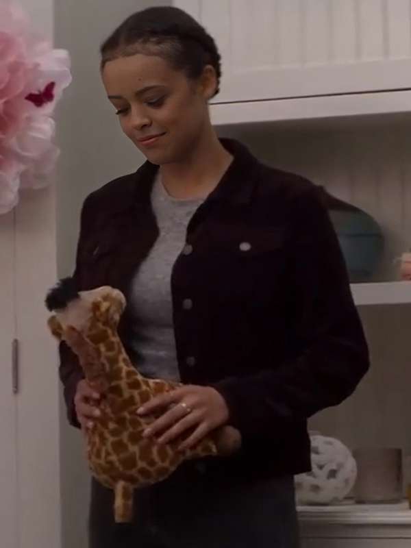 Aubrey Cleland Fatal Affair Suede Leather Jacket