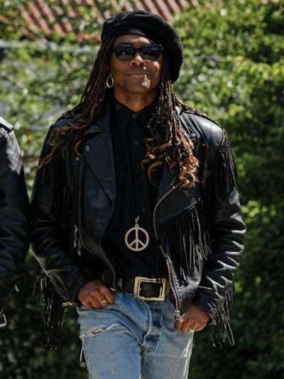 Elan Ben Ali Girl You Know It’s True Fringe Leather Jacket