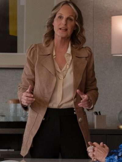 Winnie Landell Hacks S03 Suede Leather Coat