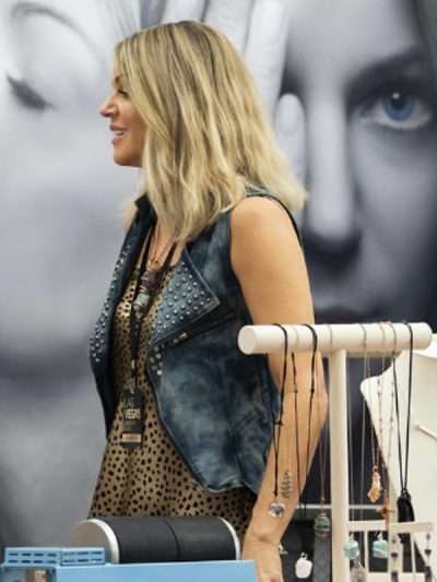 DJ Vance Hacks TV Series Leather Vest