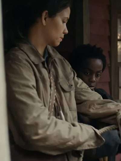 Halle Berry Never Let Go 2024 Cotton Jacket