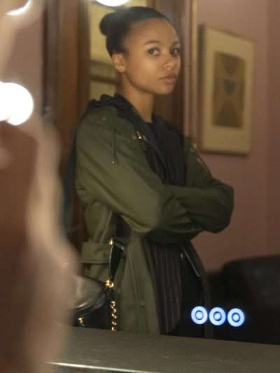 Harper Stern Industry Green Coat
