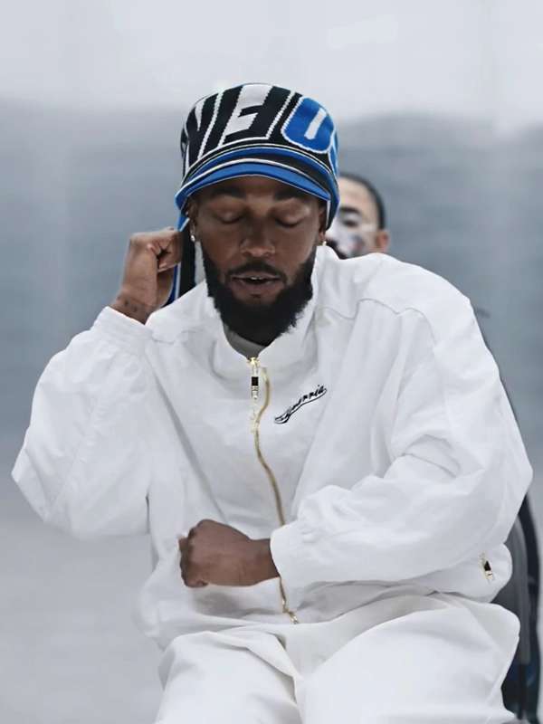 Kendrick Lamar Not Like Us 2024 White Jacket