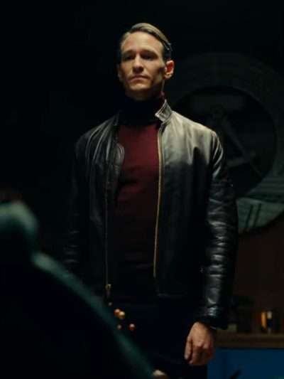 Andi Wolf Kleo 2024 Black Leather Jacket