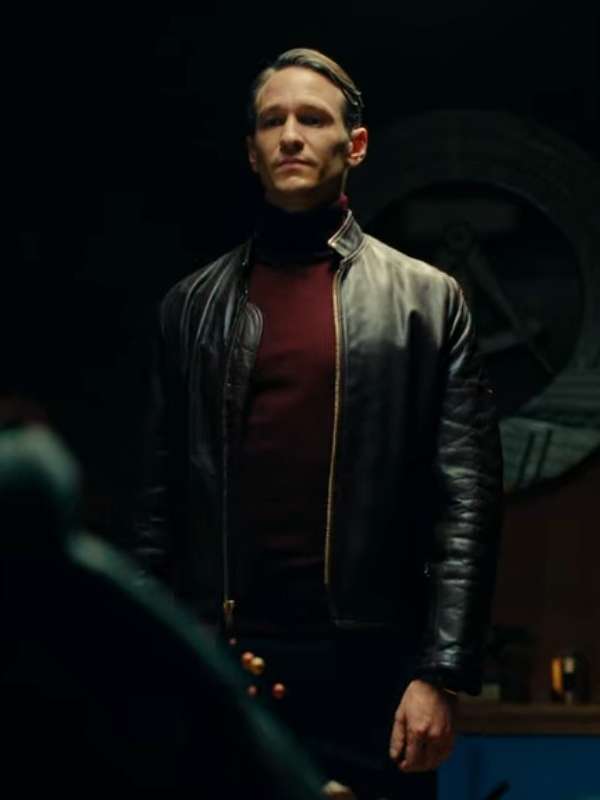 Andi Wolf Kleo 2024 Black Leather Jacket