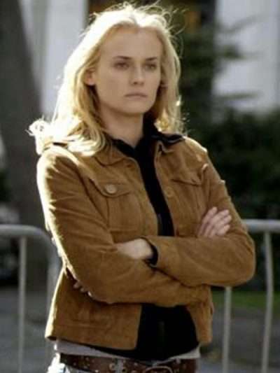 Diane Kruger National Treasure Brown Leather Jacket
