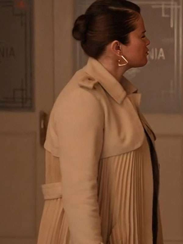 Only Murders in the Building Mabel Mora Beige Coat