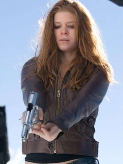 Kate Mara Shooter Brown Jacket