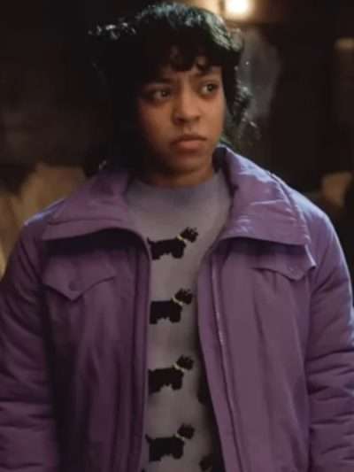 Erica Sinclair Stranger Things S05 Purple Jacket