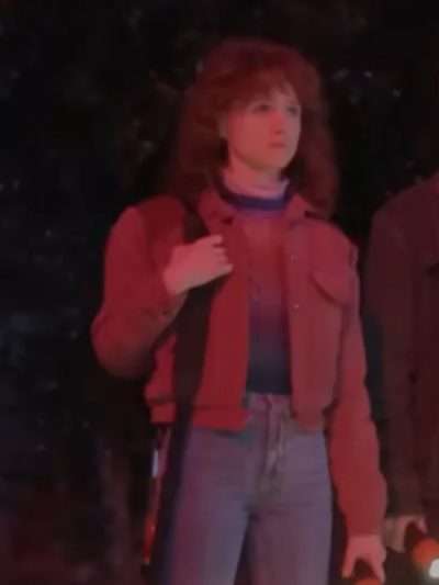 Nancy Wheeler Stranger Things S05 Brown Jacket
