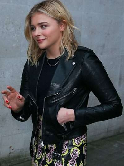 Chloe Grace Moretz The 5th Wave Leather Jacket