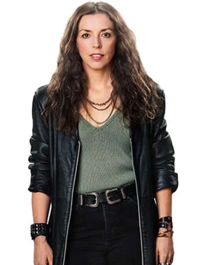 Linda The Change Black Leather Coat