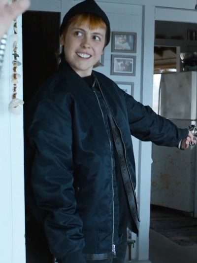 Scout Backus The Instigators 2024 Black Bomber Jacket