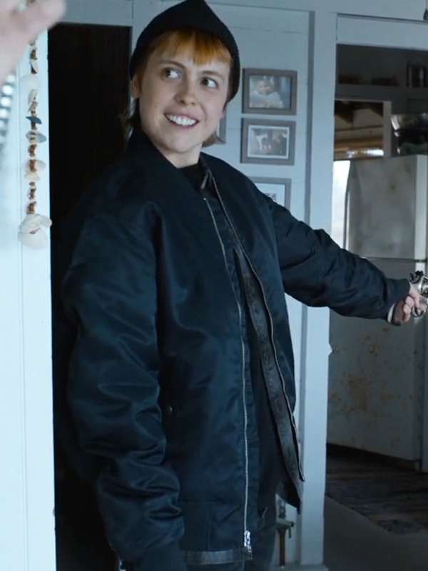 Scout Backus The Instigators 2024 Black Bomber Jacket