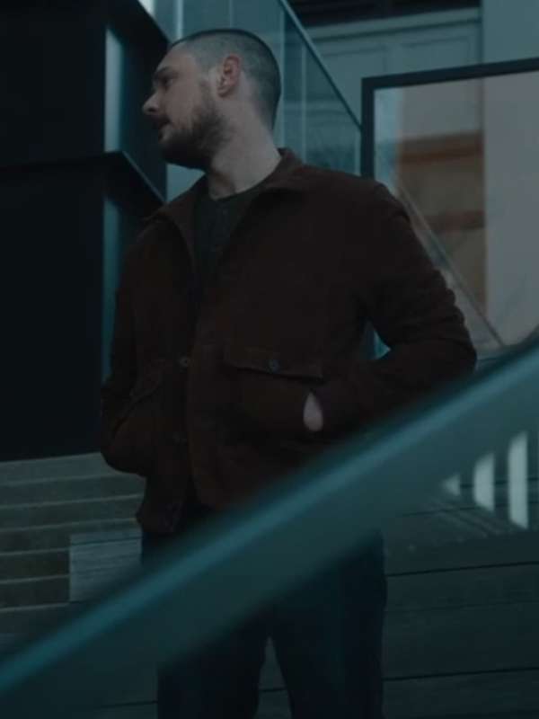 Theo FBI S05 Brown Leather Jacket