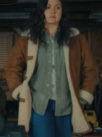 Cam Bentland Under the Bridge Shearling Leather Jacket