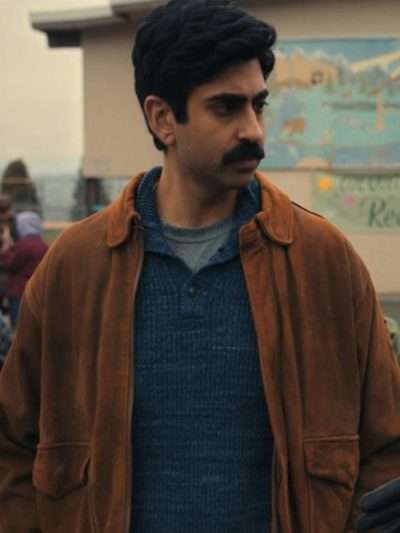 Raj Masihajjar Under the Bridge 2024 Brown Suede Leather Jacket