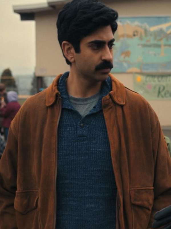 Raj Masihajjar Under the Bridge 2024 Brown Suede Leather Jacket