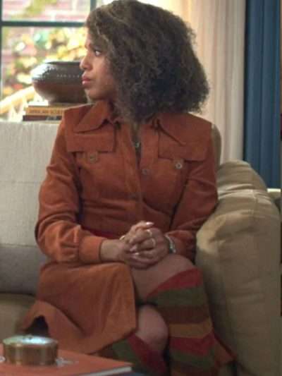 Unprisoned S02 Paige Alexander Brown Coat