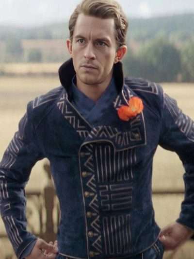 Jonathan Bailey Wicked 2024 Jacket