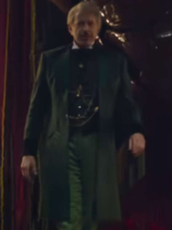 Jeff Goldblum Wicked Wizard Green Coat