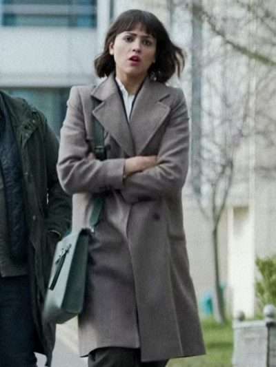 Auggie Salazar 3 Body Problem Grey Coat