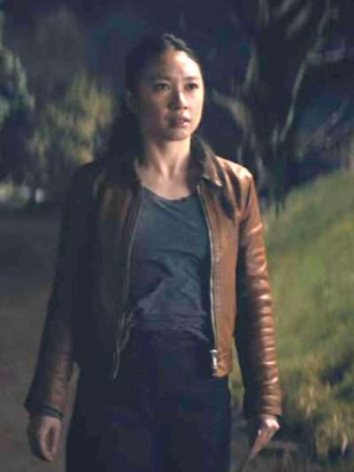 Jin Cheng 3 Body Problem Brown Leather Jacket