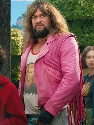 Jason Momoa A Minecraft 2025 Leather Jacket