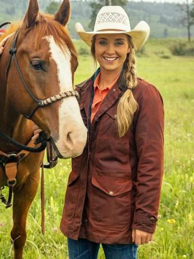 Amy Fleming Heartland Season 17 Red Jacket